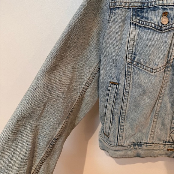 Boxy-crop jean jacket - Madewell - Picture 4 of 8